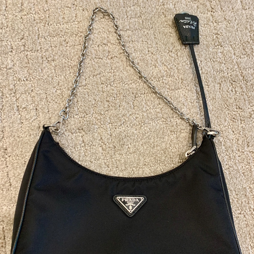 PRADA RE EDITION 2005 BLACK NYLON